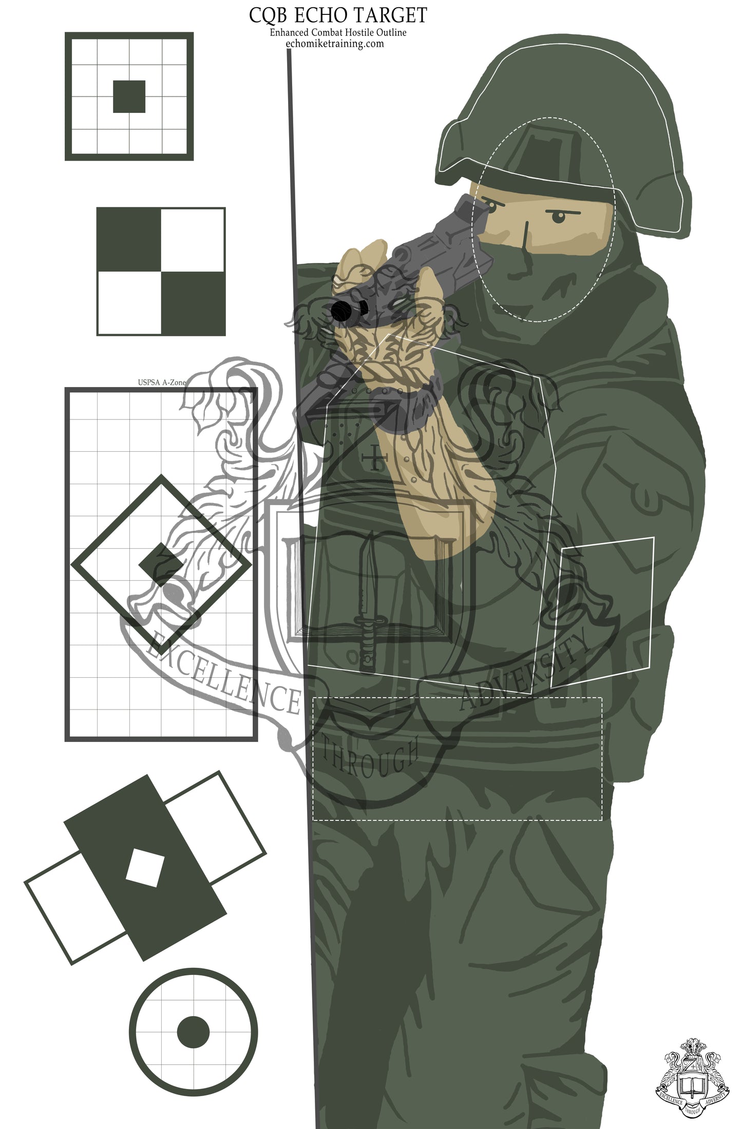 CQB ECHO Target